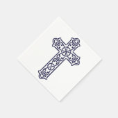 ブルーケルト高十字架 スタンダードカクテルナプキン (角)