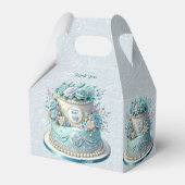 ブルーケーキフラワーフビーボックス フェイバーボックス (裏面サイド)