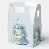 ブルーケーキフラワーフビーボックス フェイバーボックス (オープン)