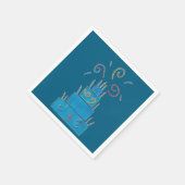 ブルーケーキ スタンダードカクテルナプキン (角)