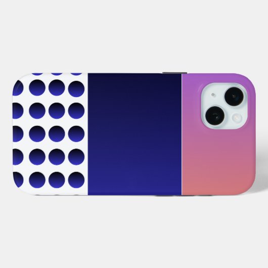 ブルーケース Case-Mate iPhoneケース (裏面 (横))