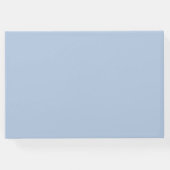 ブルーゲストブック ゲストブック (裏面)