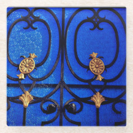 ブルーゲートコースター ガラスコースター