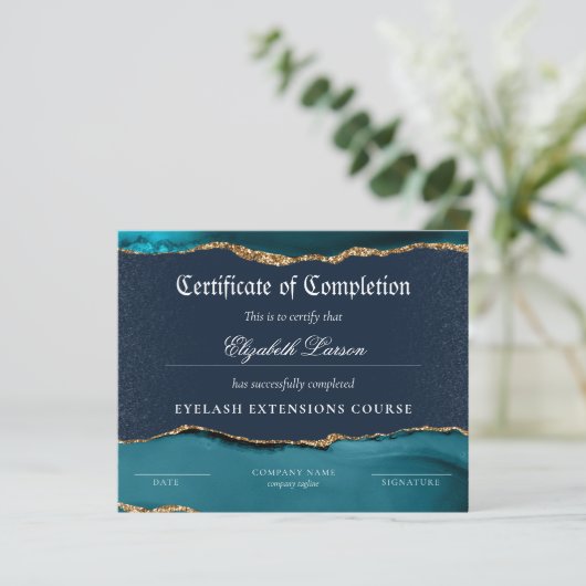 ブルーゲート修了証書の交付 (スタンド正面)