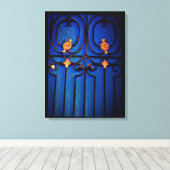 ブルーゲート キャンバスプリント (インサイチュ (ウッドフロア))