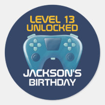 ブルーゲーマーボーイゲームレベルアンロック誕生日