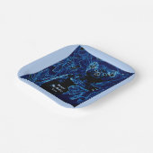 ブルーコアラベア誕生日 ペーパープレート (傾斜あり)