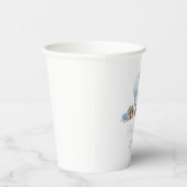 ブルーコケッタベビーカー ベビーシャワー ペーパーカップ (右)