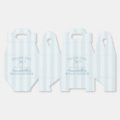 ブルーコケッタボーパステル ブライダルシャワー デザート フェイバーボックス (見開き)