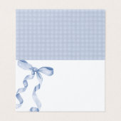 ブルーコケットボウ座席表テーブルデコール (外部フラット)