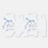 ブルーコケットボーガールバースデーパーティギフト フェイバーボックス (見開き)