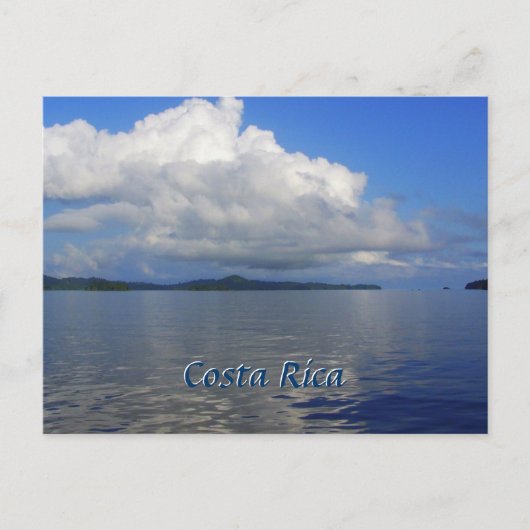 ブルーコスタリカポストカード ポストカード (正面)