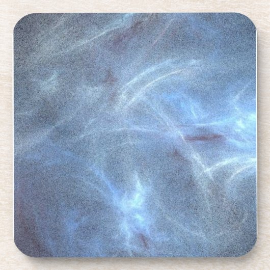 ブルーコスモス抽象芸術 コースター (正面)