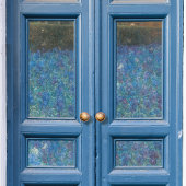 ブルーコテージフローラ印象派ガーデンデコページ 薄葉紙