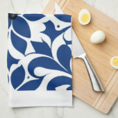 ブルーコテージ布巾 キッチンタオル (四つ折り)
