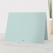 ブルーコテージ自転車春花籠 カード (裏面)