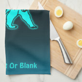 ブルーコディアックベア キッチンタオル (四つ折り)