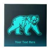 ブルーコディアックベア タイル (正面)