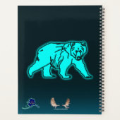 ブルーコディアックベア プランナー手帳 (裏面)