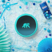 ブルーコディアックベア ペーパーボウル (パーティー)