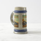 ブルーコメット列車 ビールジョッキ (正面左)