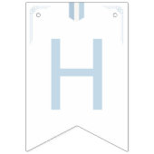 ブルーコリアドルジャンチハッピーバースデー バンティングフラッグ (第2の旗)