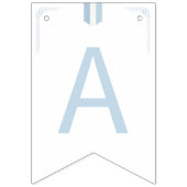 ブルーコリアドルジャンチハッピーバースデー バンティングフラッグ (第3の旗)