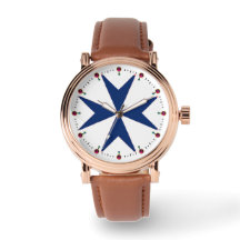 ブルーコルセアスタイル八角形クロス