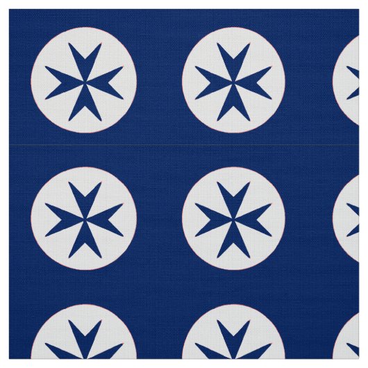 ブルーコルセアスタイル八角形 ファブリック (見本)