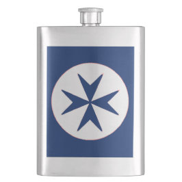 ブルーコルセアスタイル八角形 フラスク