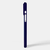 ブルーコルセアスタイル八角形 Case-Mate iPhoneケース (裏面 / 左)