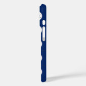 ブルーコルセアスタイル八角形 Case-Mate iPhoneケース (裏面 / 左)