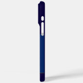 ブルーコルセアスタイル八角形 Case-Mate iPhoneケース (裏面 / 左)