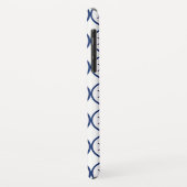 ブルーコルセアスタイル八角形 Case-Mate iPhoneケース (裏面/左)