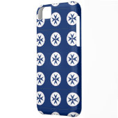 ブルーコルセアスタイル八角形 Case-Mate iPhoneケース (裏面左)