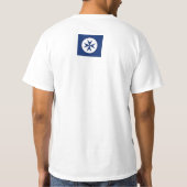 ブルーコルセアスタイル八角形 Tシャツ (裏面)