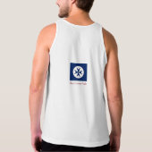 ブルーコルセアスタイル八角形 Tシャツ (裏面)