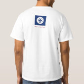 ブルーコルセアスタイル八角形 Tシャツ (裏面)