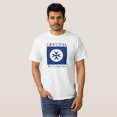 ブルーコルセアスタイル八角形 Tシャツ (正面フル)