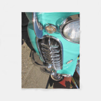 ブルーコルベット フリースブランケット