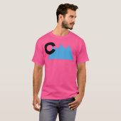 ブルーコロラドマウンテンズアクティブ Tシャツ (正面フル)