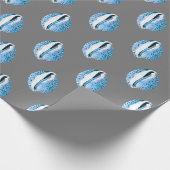 ブルーコワーシーシェル ラッピングペーパー (角)