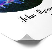 ブルーコンステレーション山羊座占星術サインギフト ポスター (角)