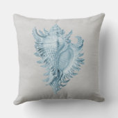 ブルーコンチシェル クッション (裏面)