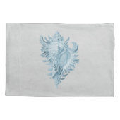 ブルーコンチシェル 枕カバー (裏面)