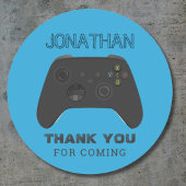 ブルーコントローラゲーマーレベルアップ特典バッグ ラウンドシール