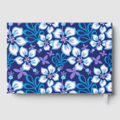 ブルーコンボのジャングルサーフパターン ゲストブック (裏面)