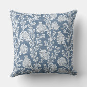 ブルーコースタルハンプトン装飾用クッション クッション (裏面)