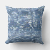ブルーコースタルボホ装飾用クッション クッション (正面)