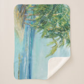 ブルーコースタルラグーン シェルパブランケット (正面)